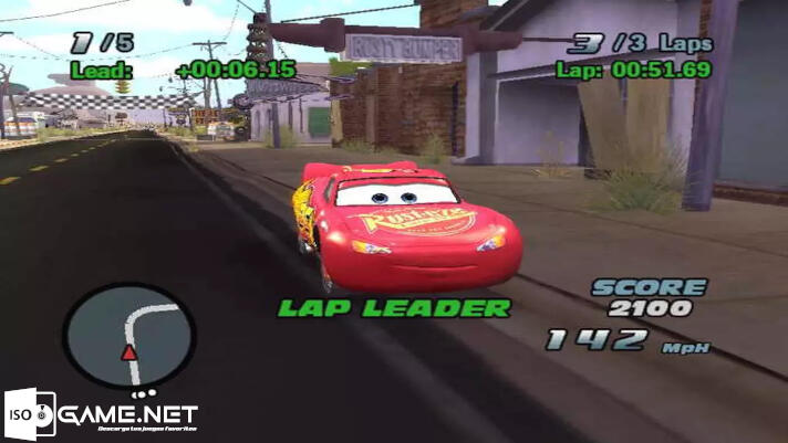 Captura pantalla Cars 1 El VideoJuego PC Full Español (2)