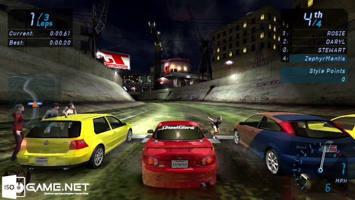 captura pantalla Need For Speed Underground PC Full Español (1)